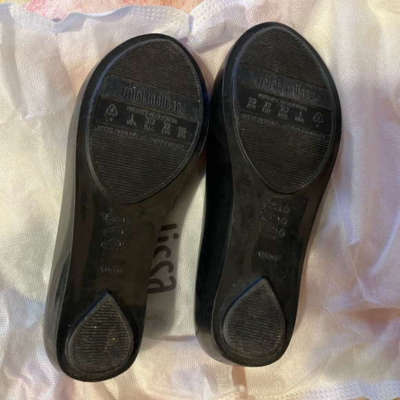 MINI MELISSA GIRL'S ULTRAGIRL STARS, BLACK/GOLD - size 1 - Picture 2 of 3